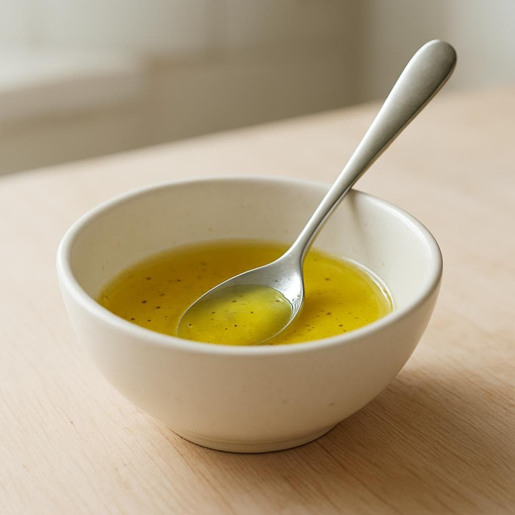 Салат с тунцом, яйцом и печёной свёклой: шаг 4