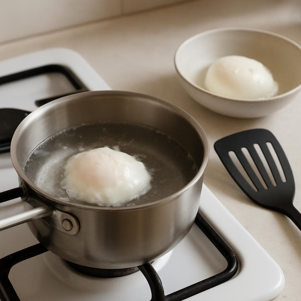 Тост с лососем, авокадо и яйцом пашот: шаг 3