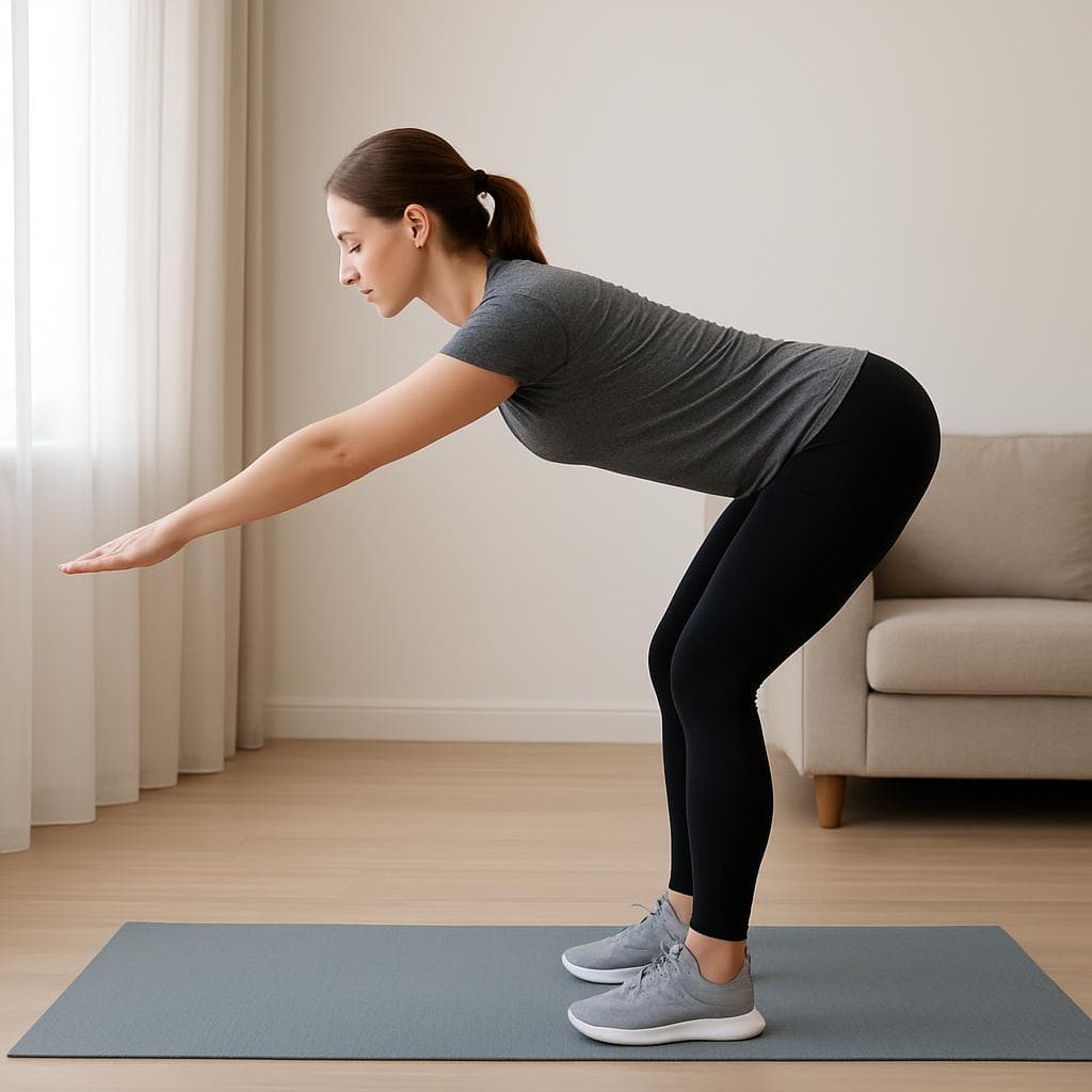 Домашняя разминка для всего тела без прыжков: шаг 3