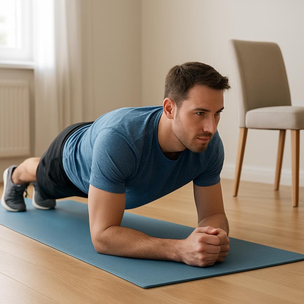 Back, core and legs: a home routine: Step 5