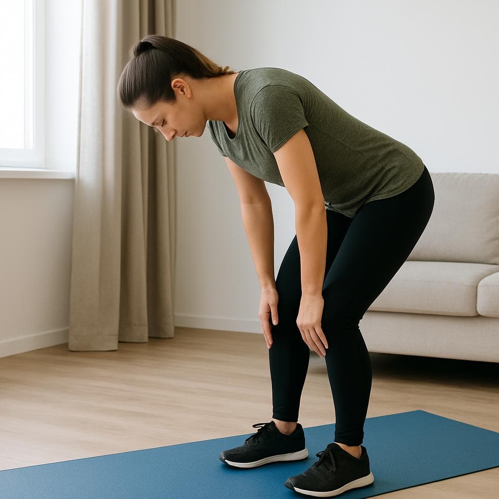 Calm full-body routine with no jumping: Step 3