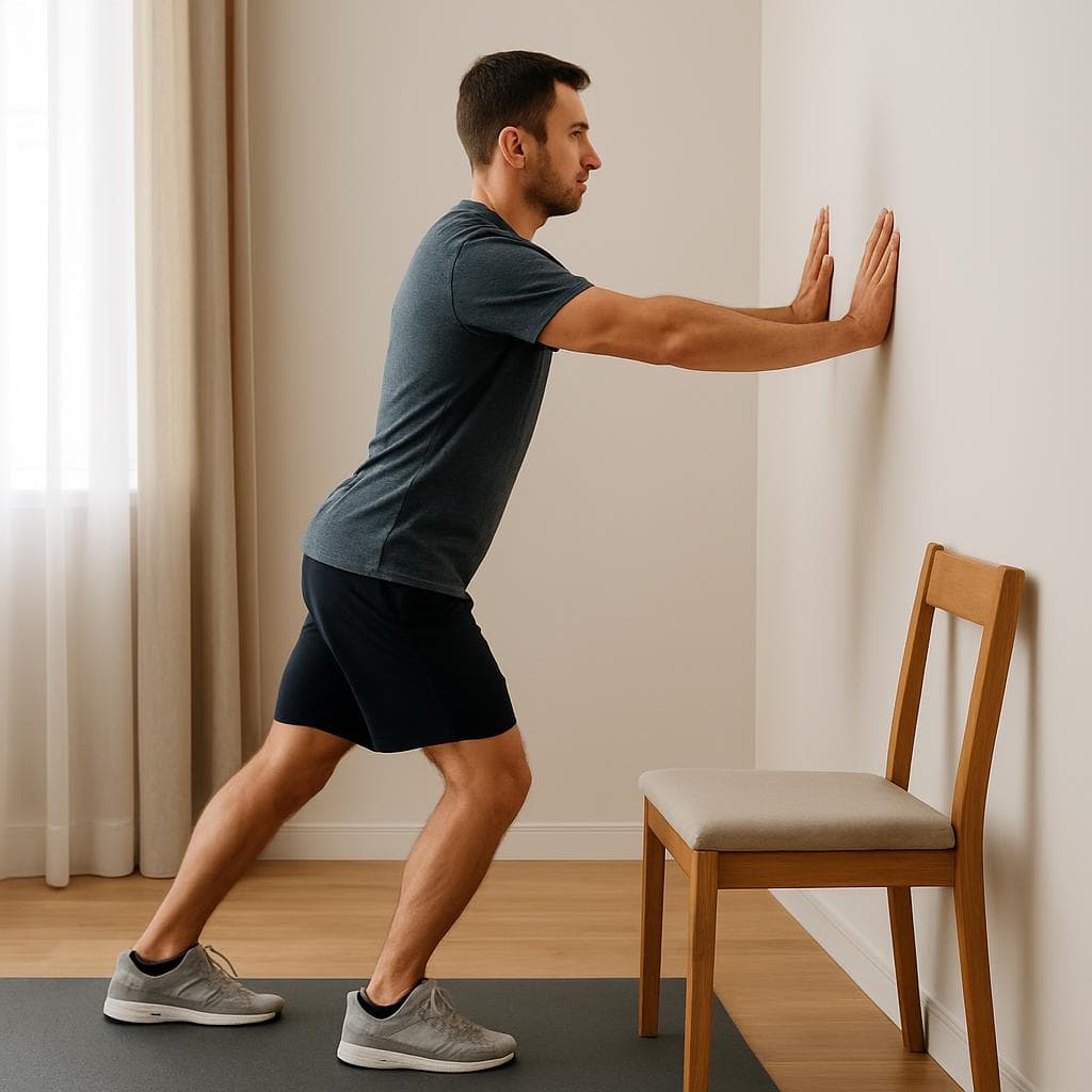 Costas, core e pernas: treino em casa: Passo 3