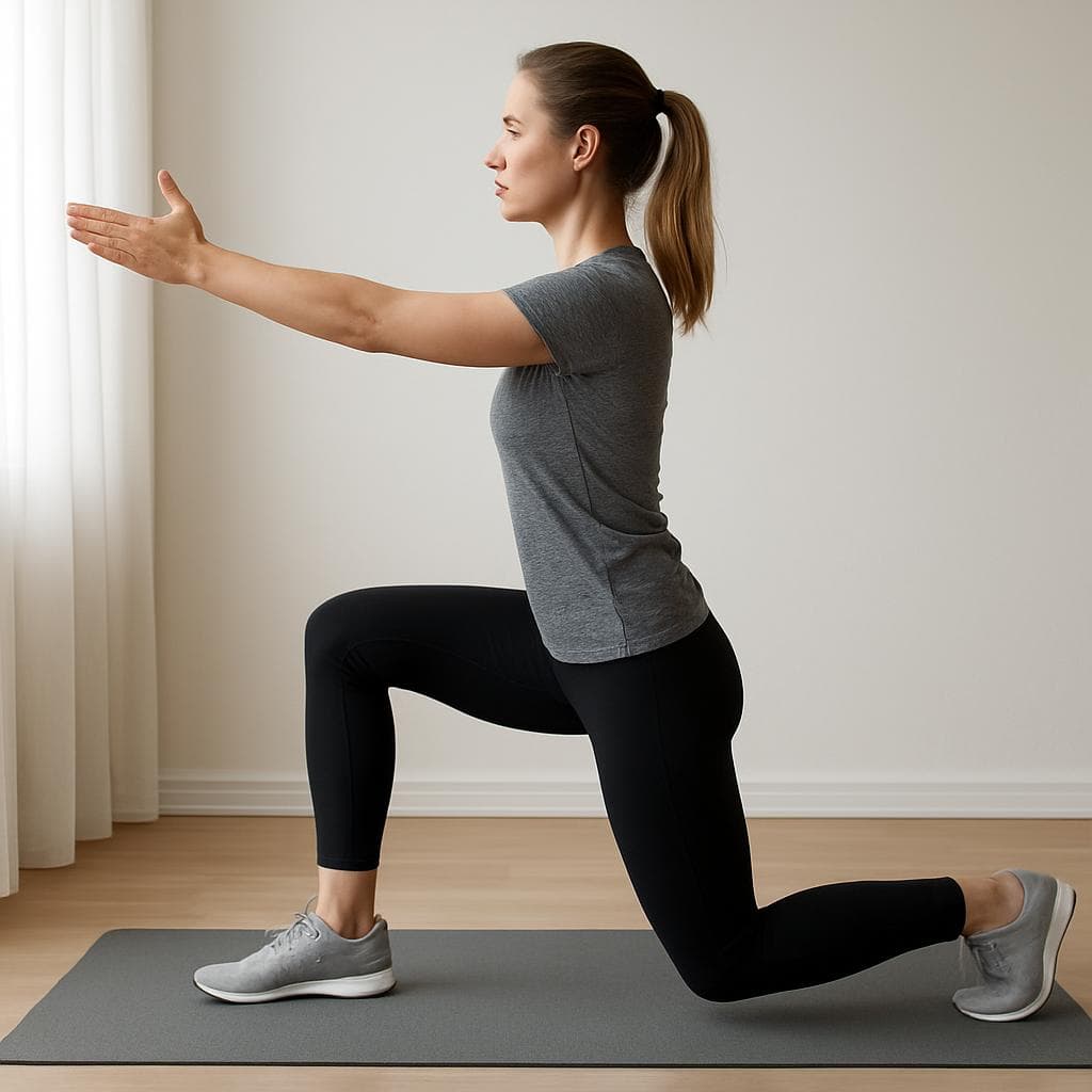 Ativação leve do corpo inteiro em casa: Passo 1